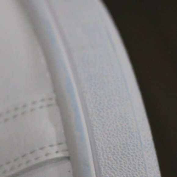 adidas NEO‎ Men's Cloudfoam Advantage Clean Sneakers, White/White/Fairway, 12.5 - Picture 7 of 8